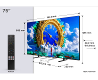 TCL 75A400 75" QLED GoogleTV - 1528747 - zdjęcie 7